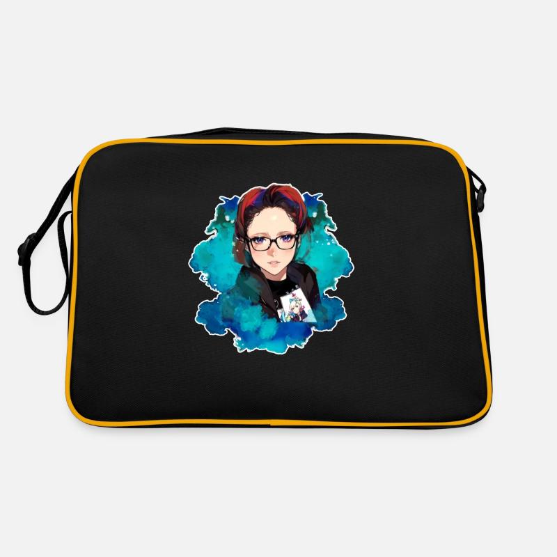 Madame Soline version Manga - Sac Retro - noir/or