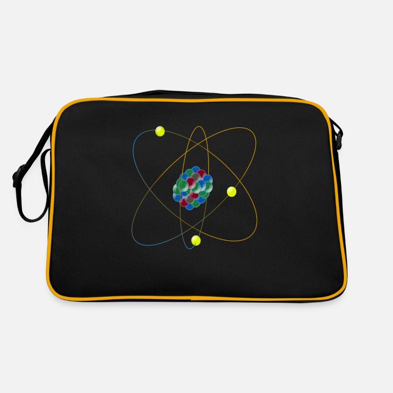 Atome - Sac Retro - noir/or