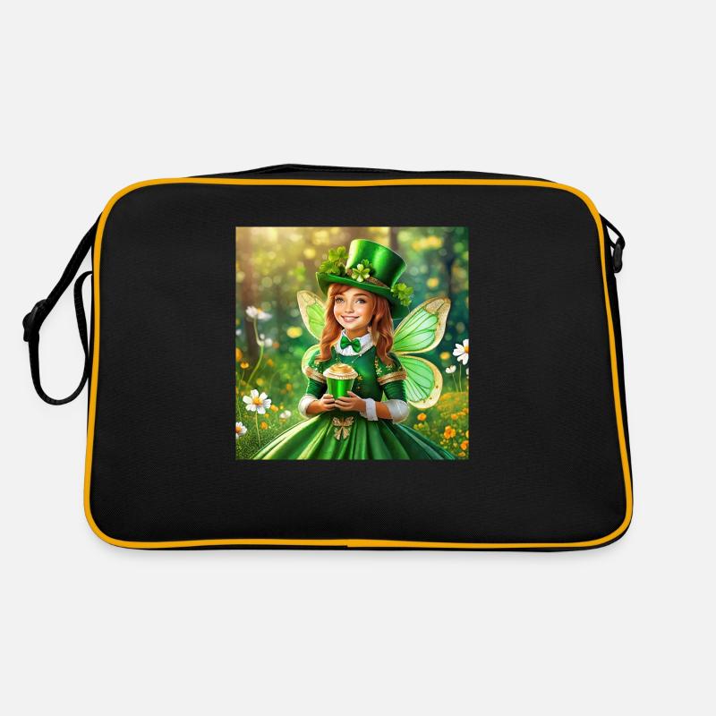 St. Patricks Fee Retro Tasche