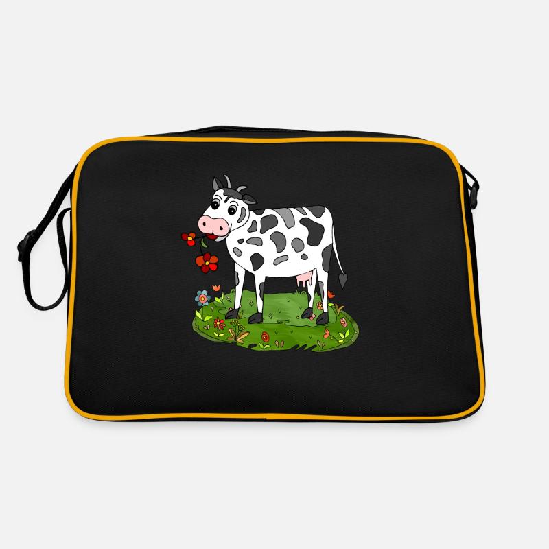 Kuh Retro Tasche