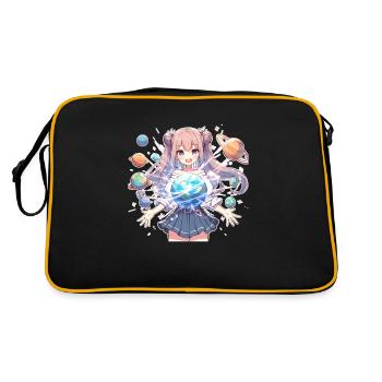 Manga Universe Girl - Retro Bag - black/gold - Back