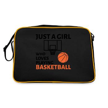 Basket-ball - Sac Retro - noir/or - Dos