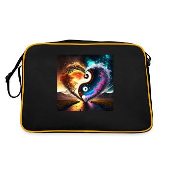 Firefly love ying yang - Sac Retro - noir/or - Dos