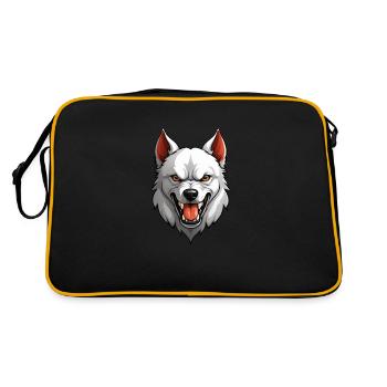 Dog Evil - Retro Bag - black/gold - Back