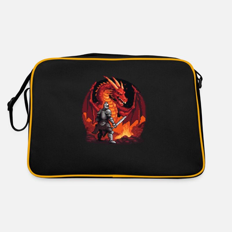 Confrontation dans l’Antre du Dragon Sac Retro