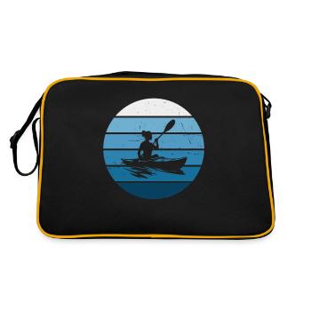 Canoë Kayak Kayak Homme Kayak Femme - Sac Retro - noir/or - Dos