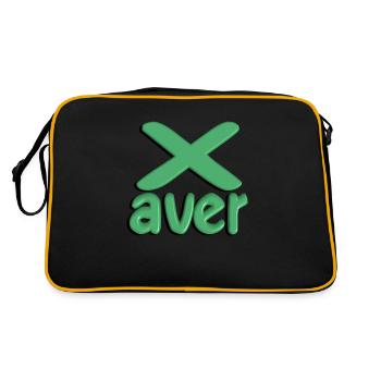 xaver2 - Retro Bag - black/gold - Back