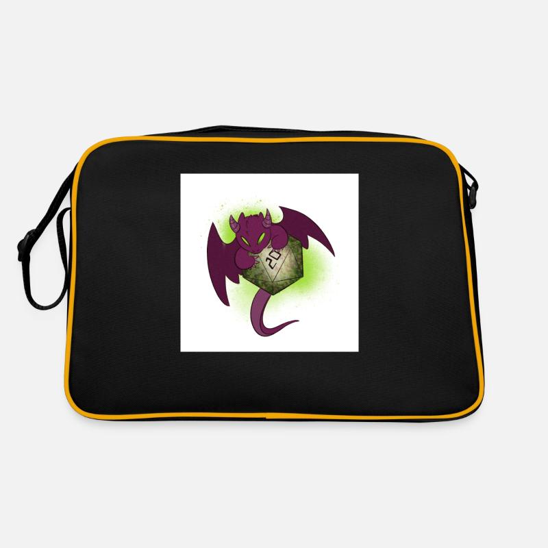 Dice Dragon Retro Tasche