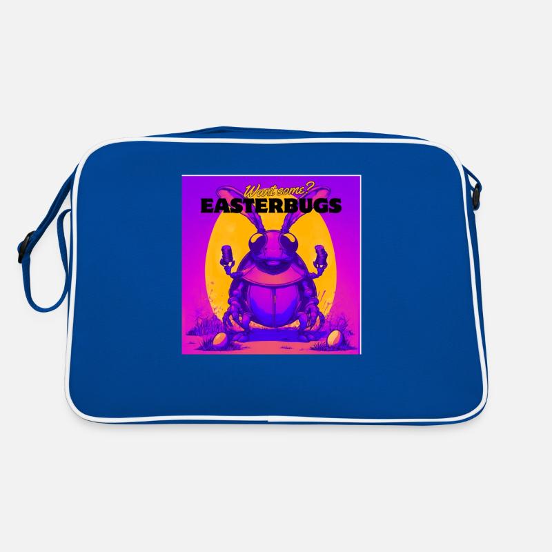 Osterwünsche Retro Tasche