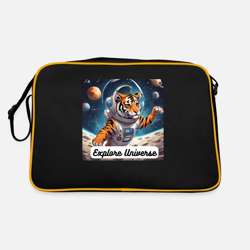 Tiger - Motivation Retro Tasche