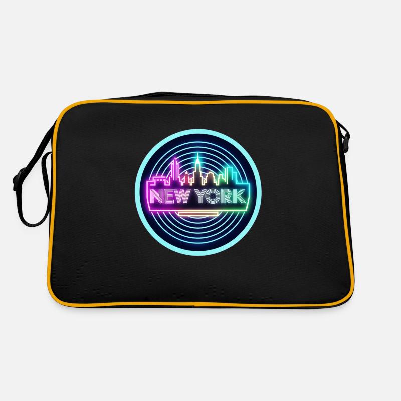 1980 ' s Synthwave Neon New York - Retro Neon Vibes Sac Retro