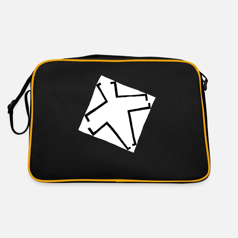Banner der Bruderschaft Retro Tasche
