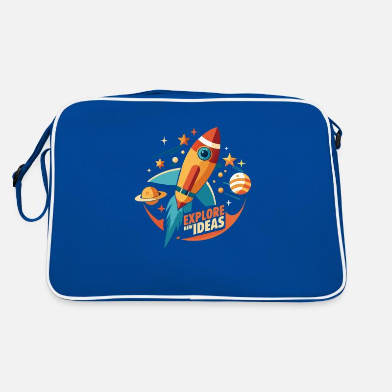 ROCKET. EXPLORE NEW IDEAS Retro Bag