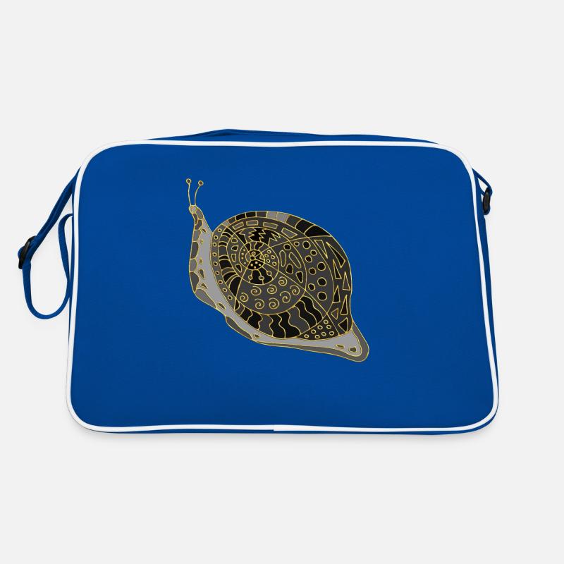 Schnecke Retro Tasche