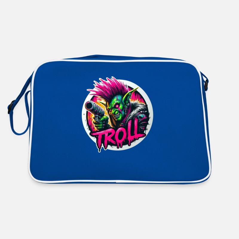 Troll-Punk Retro Tasche