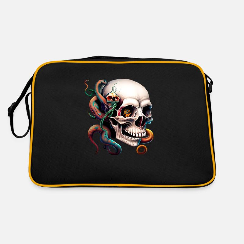 Transforming Humanity into Serpentine Vigilance!" Retro Bag