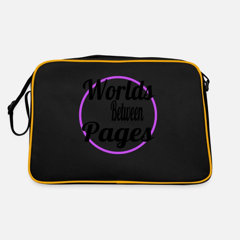 reading happy statement birthday present idea Retro Tasche