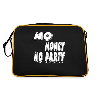 Parti - Sac Retro - noir/or - Dos