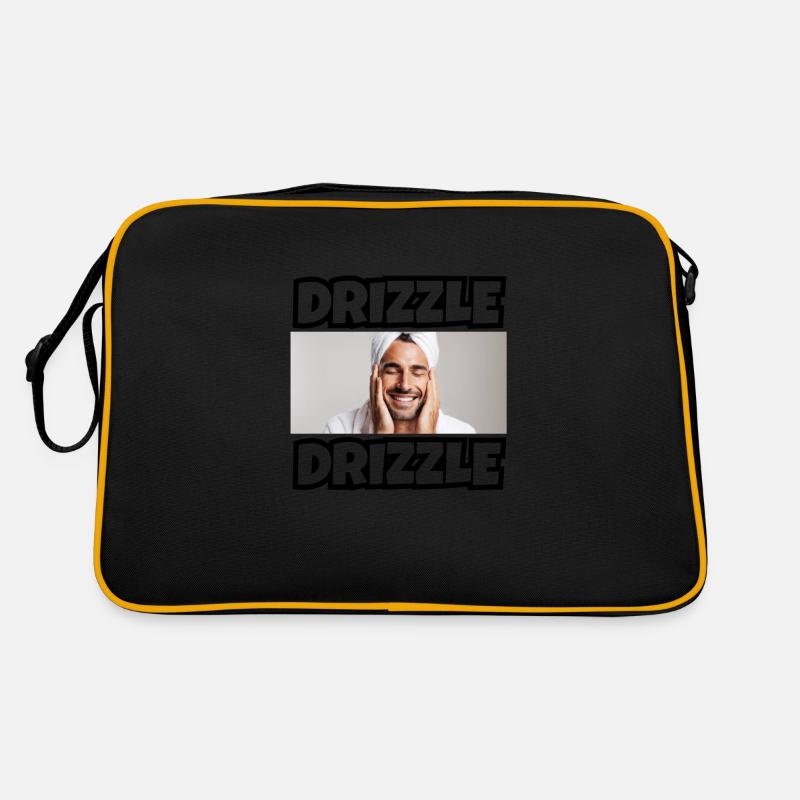 Drizzle Drizzle Soft Guy Era - Retro Tasche - Schwarz/Gold