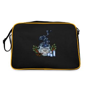 Yule Cauldron - Retro Bag - black/gold - Back