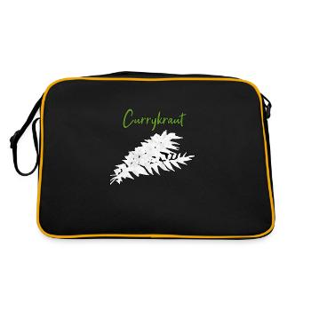 Curry Herb Herbs - Retro Bag - black/gold - Back
