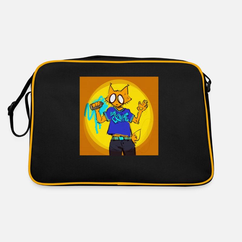Fox Graffiti Retro Tasche