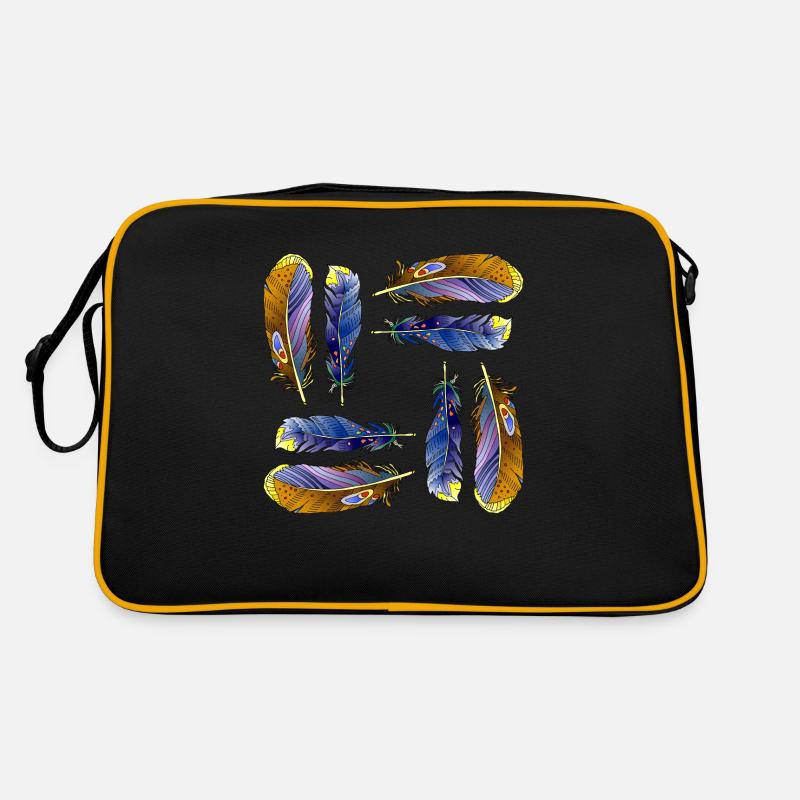 Feder Retro Tasche