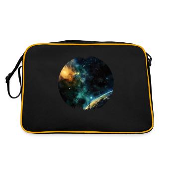 Astronomy is a science - Retro Bag - black/gold - Back