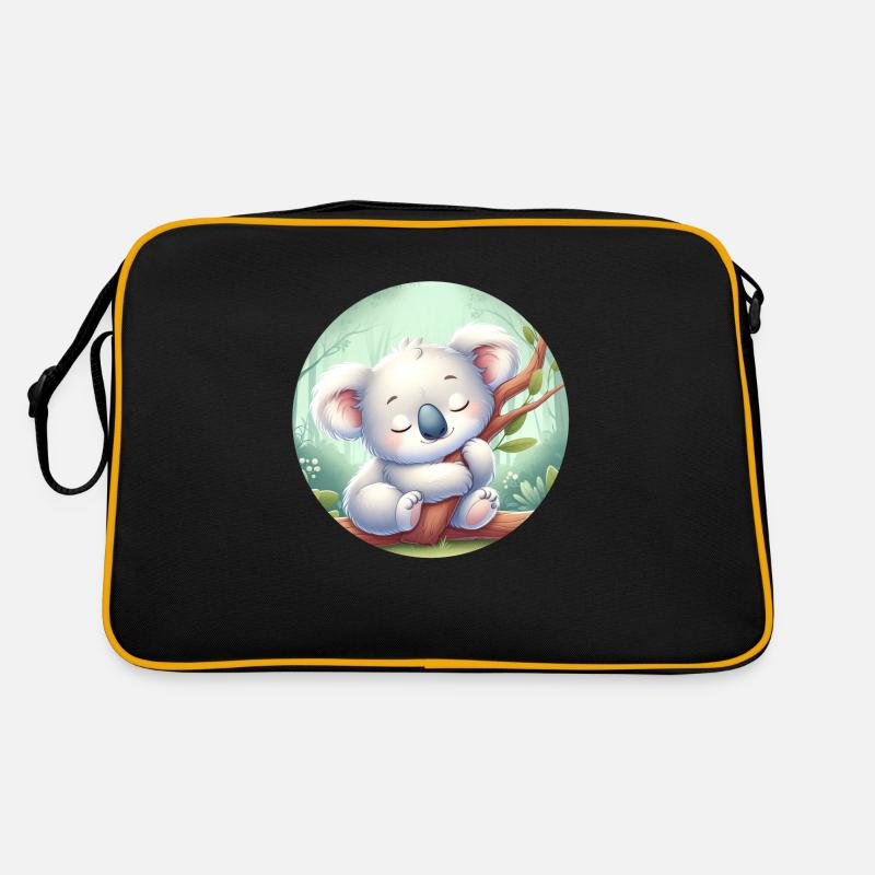 Koala heureux Koala Ours Koala Sac Retro