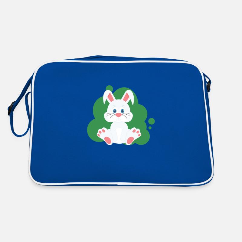 Éclaboussure de lapin de dessin animé Sac Retro