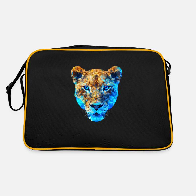 Polygon Tiger Retro Tasche