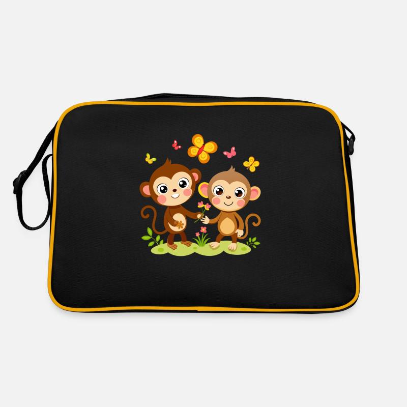 Jungle Junior: Playful Monkey Adventure Sac Retro