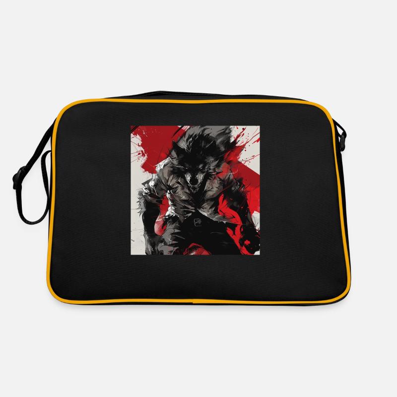 Werwolf Retro Tasche