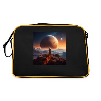 L’ascension de Charon au-dessus de Pluton Partie II - Sac Retro - noir/or - Dos