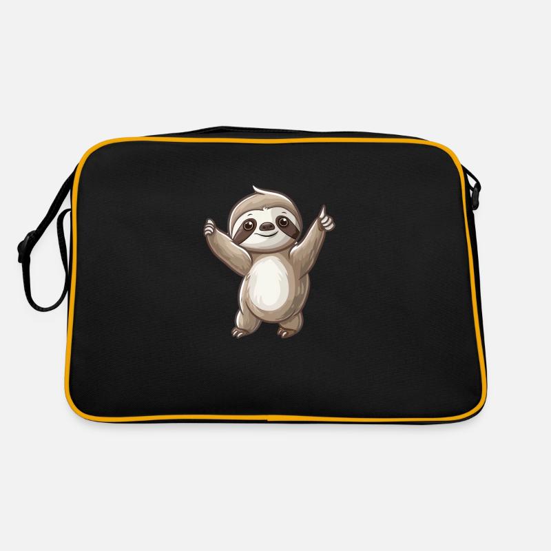 Relaxed Sloth Life Dance Retro Bag