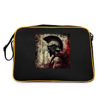 Sparta Fighter Leonidas 300 Spartan Warrior - Sac Retro - noir/or - Dos