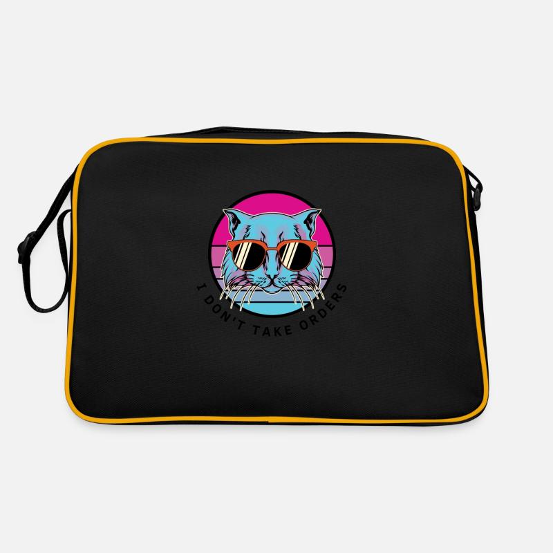 Cartoon Cat - je ne prends pas de commandes Sac Retro