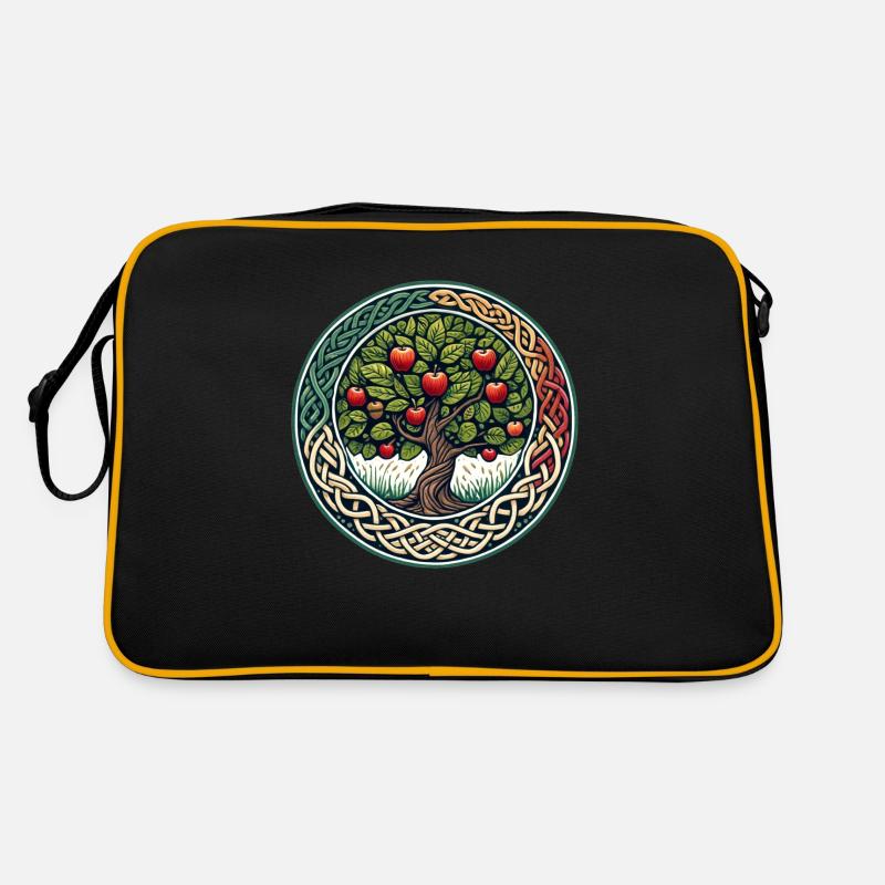 Apfelbaum Retro Tasche