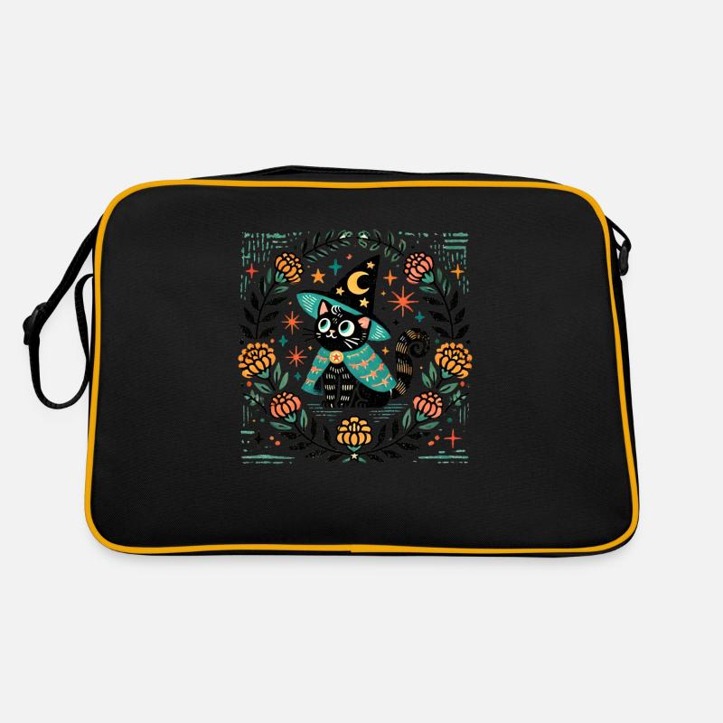 Wizard Cat Retro Bag
