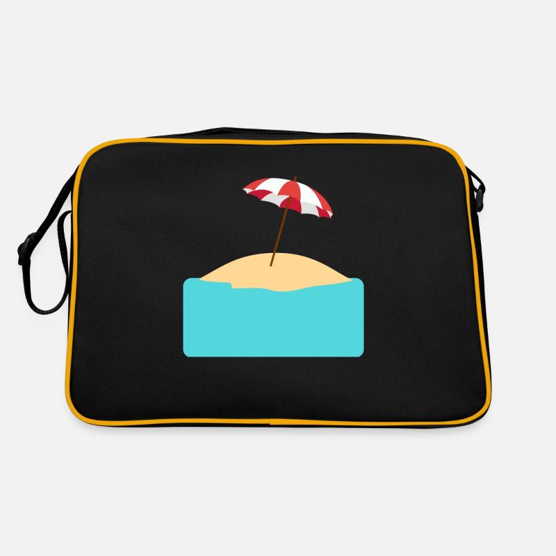 Beach with island to fill Retro Bag