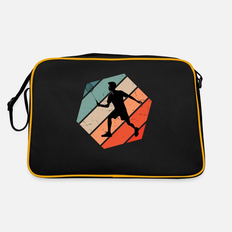 Badminton player Badminton Badminton Squash Retro Bag