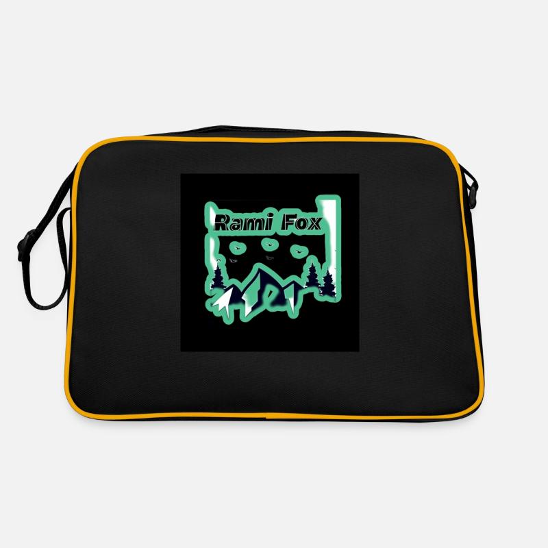 Natur - Retro Tasche - Schwarz/Gold
