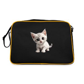 Kitten - Retro Bag - black/gold - Back