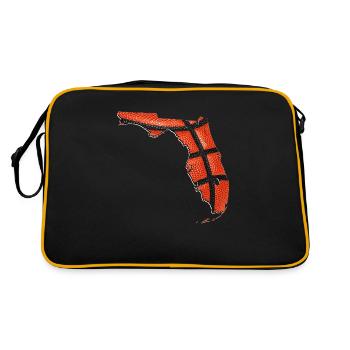 Carte du Real Basketball in Florida State - Sac Retro - noir/or - Dos