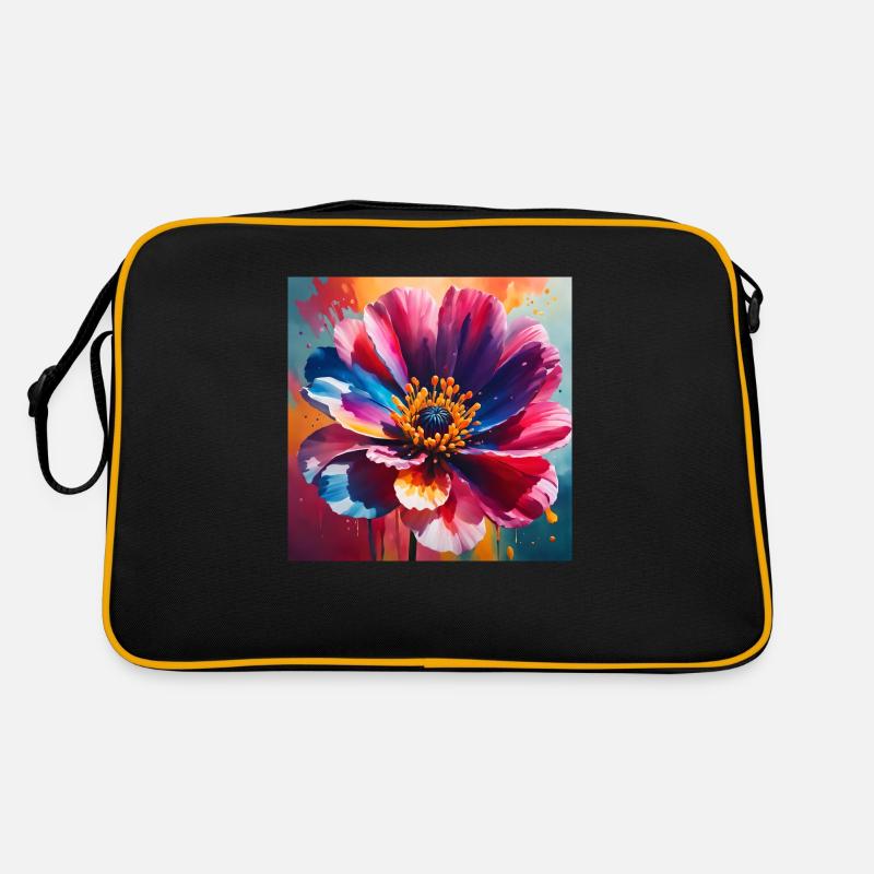 Blume Retro Tasche