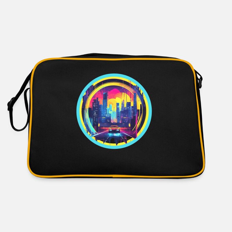 Welcome to the Future - Retro Bag - black/gold