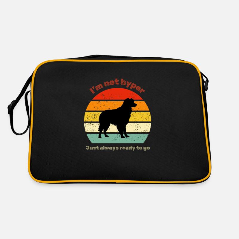Retro Australian Shepherd Retro Tasche