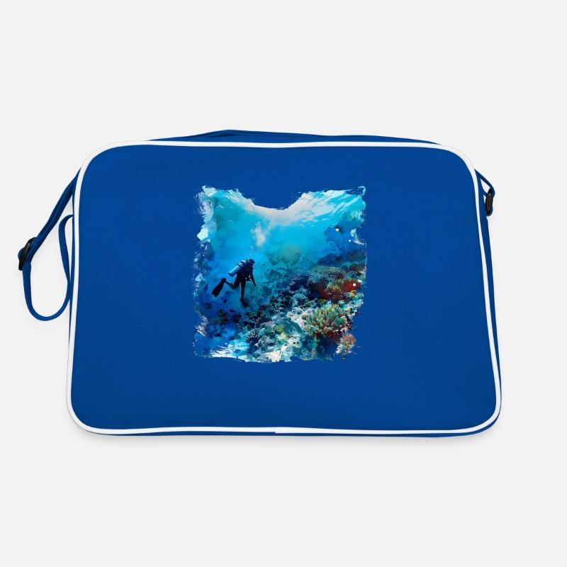 S’immerger dans un monde étranger Sac Retro