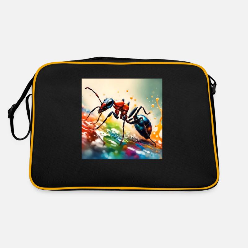 Ant coloured Retro Bag