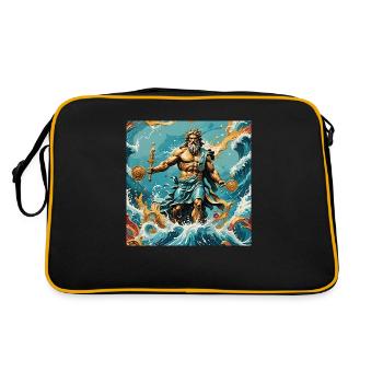 Ami de l’eau - Sac Retro - noir/or - Dos